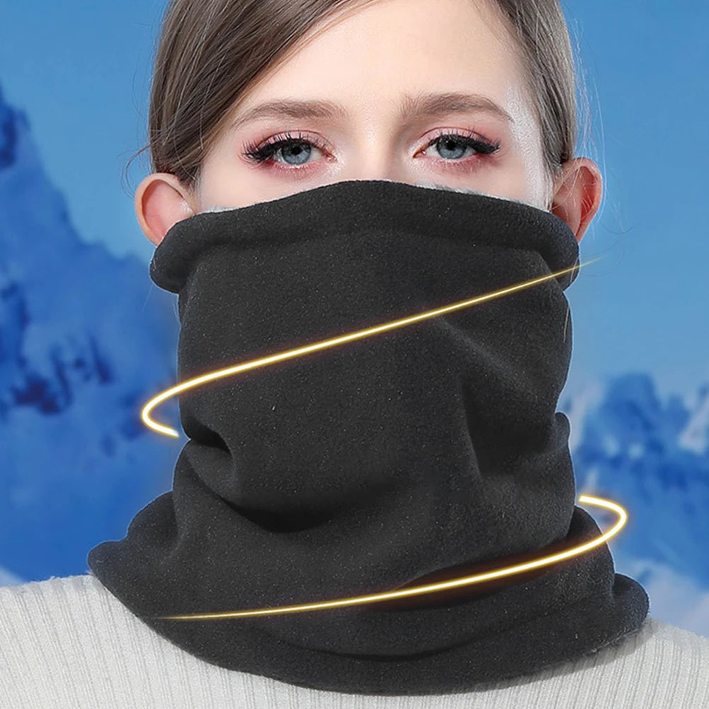 Winddichte winter nekwarmer – fleece sjaal & gezichtsmasker voor skiën, fietsen & outdoor sport