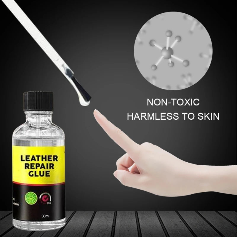 30ml/50ml Leer Reparatielijm – Sterke Lijm voor Auto- en Meubelonderhoud