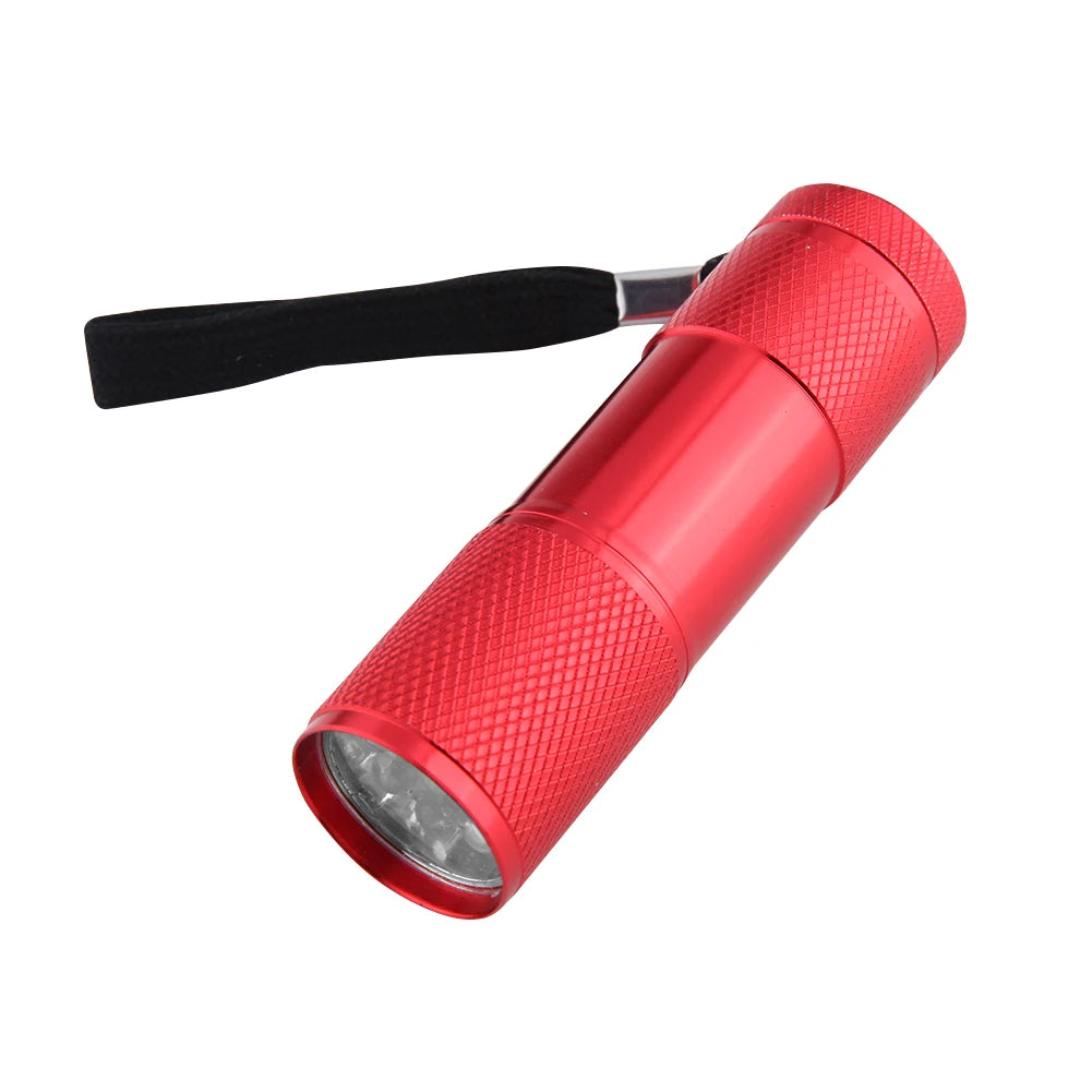 Tragbare UV-Taschenlampe – 395 nm Ultraviolett-Taschenlampe mit Anti-Rutsch-Design