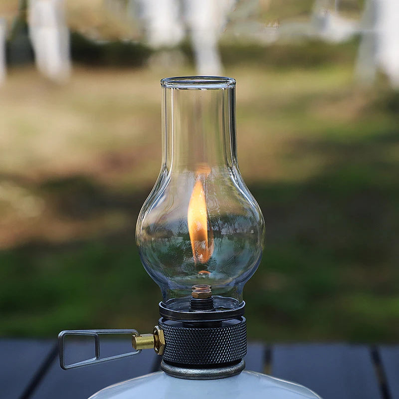 Draagbare Camping Gas Kaarslamp | Compacte Butaan Gaslamp voor Outdoor Kamperen, Vissen en Picknick
