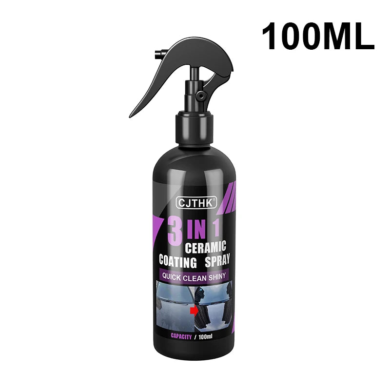 3-in-1 Nano Keramische Coating Spray – Hydrofobe Beschermlaag voor Auto’s