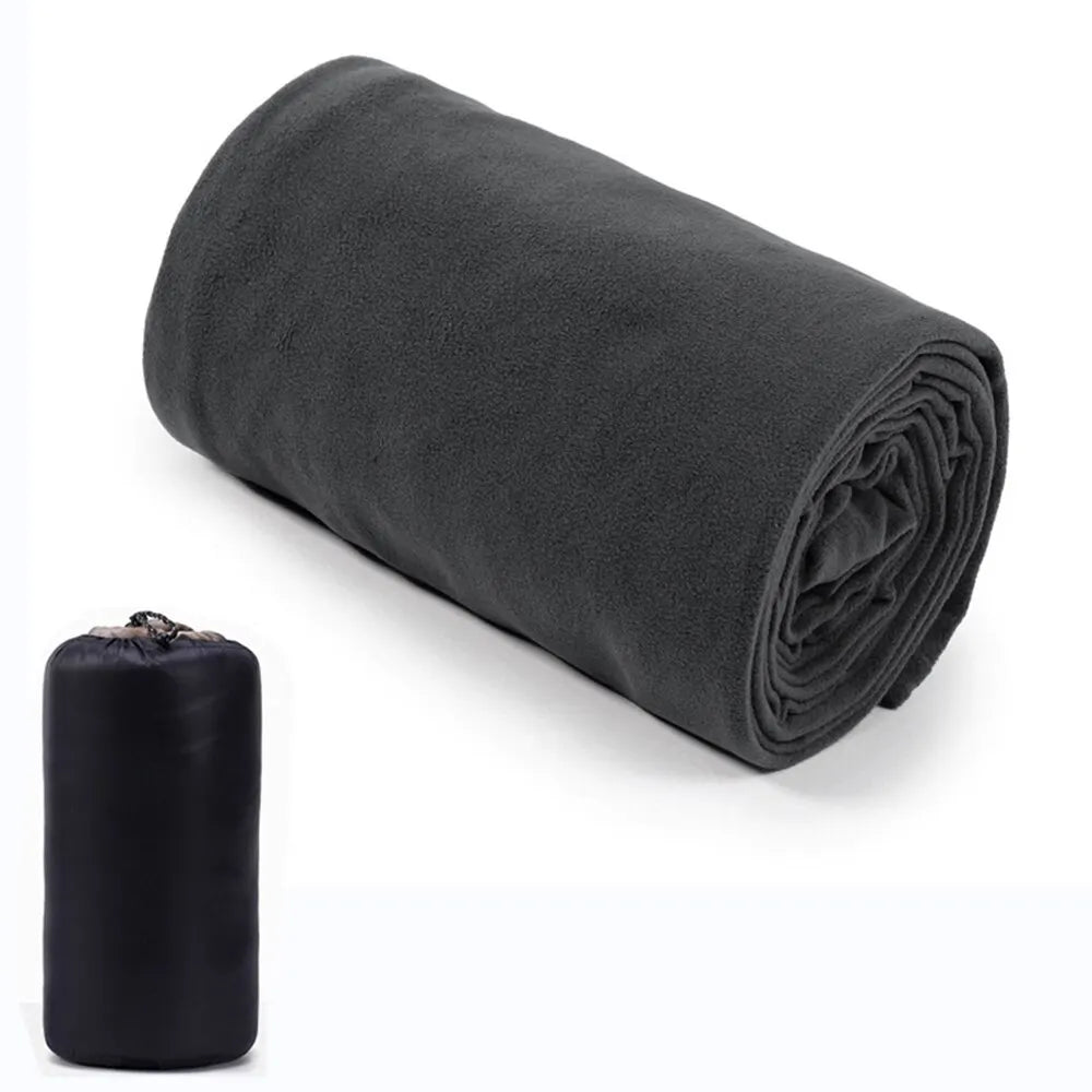 Fleece Slaapzak Liner – Ultra-Lichte en Draagbare Reisdeken voor Volwassenen – Warm Bedliner voor Outdoor Camping en Tent