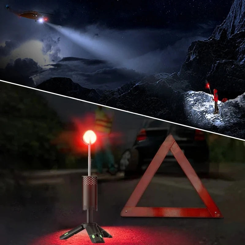 Teleskop-Campingleuchte – Tragbares 10000-mAh-LED-Licht mit SOS-Modus und Powerbank-Funktion