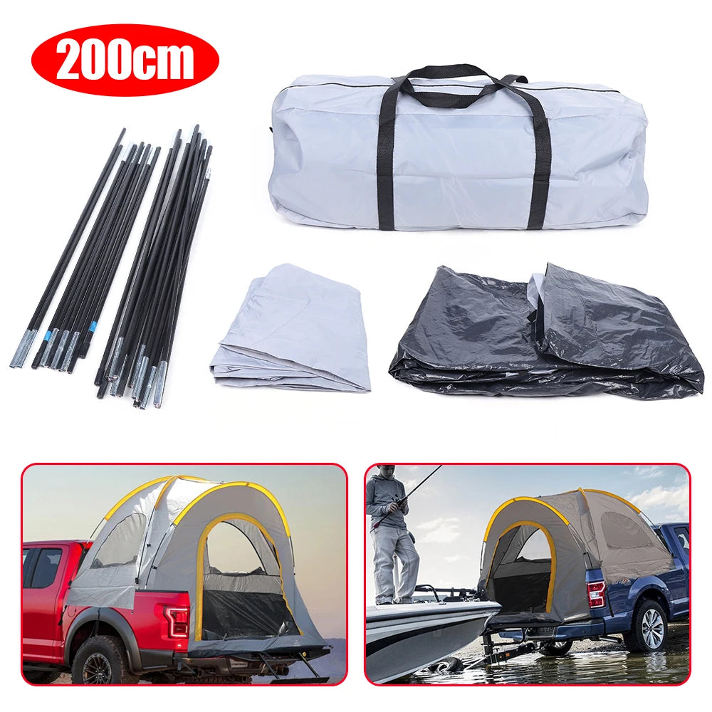 Waterdichte Truck Bed Tent met Regendek – Perfect voor Camping & Outdoor Reizen
