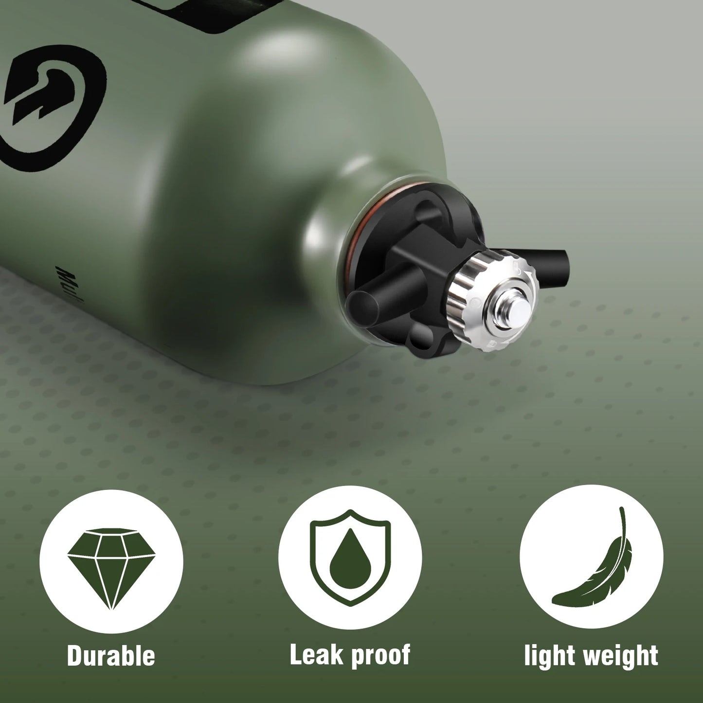 Liquid Fuel Bottle 0.5L / 1L | Veiligheidsventiel voor Outdoor Camping en Multi-Purpose Gebruik