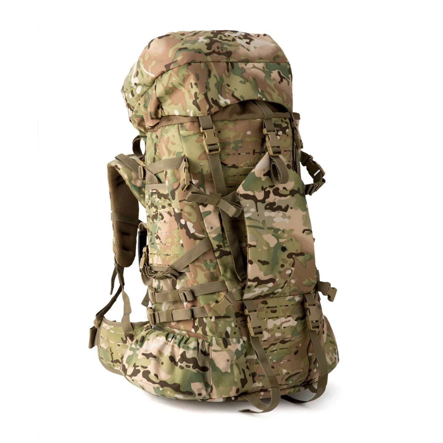 100L Military Tactical Backpack – Waterproof ILBE Army Backpack for Camping & Hiking