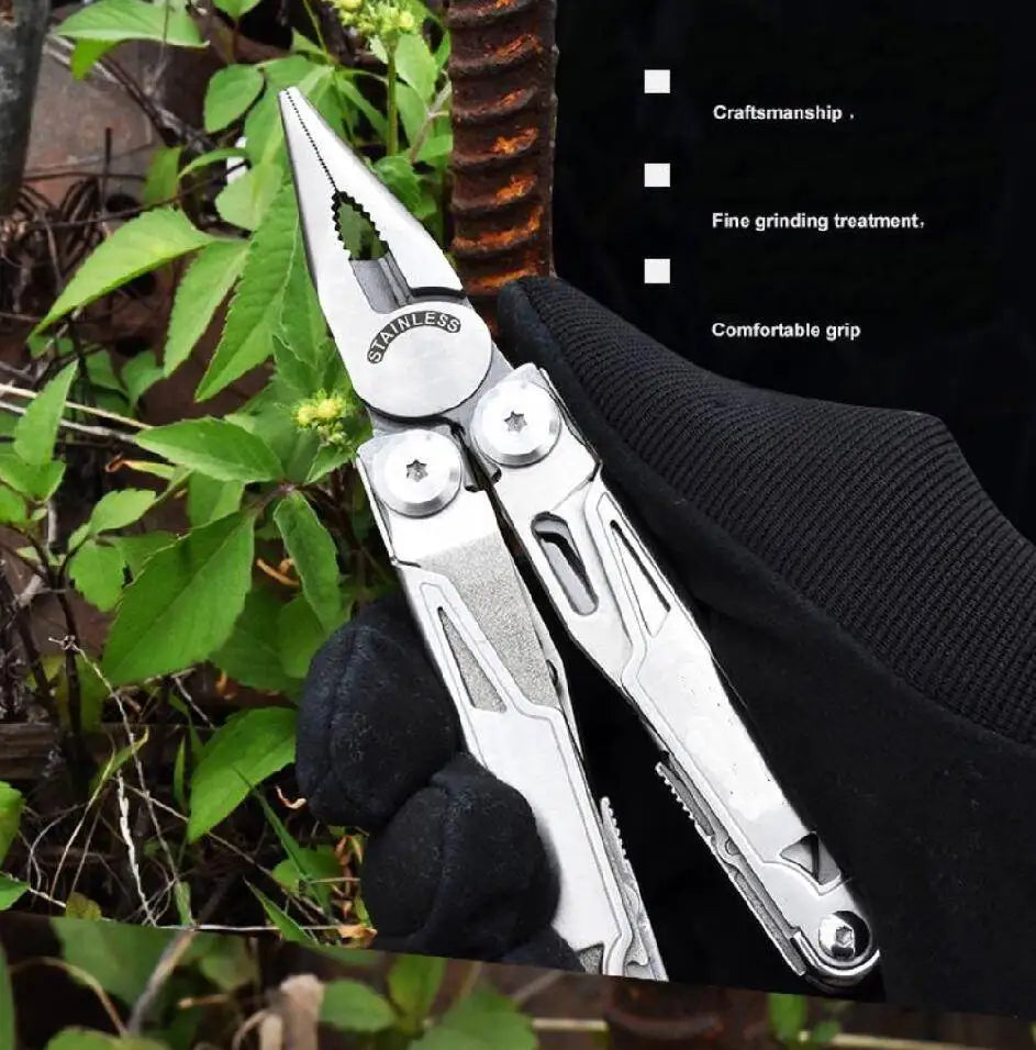 DL12 Multitool Tang – 7CR17MOV Roestvrijstalen Multifunctionele Tool