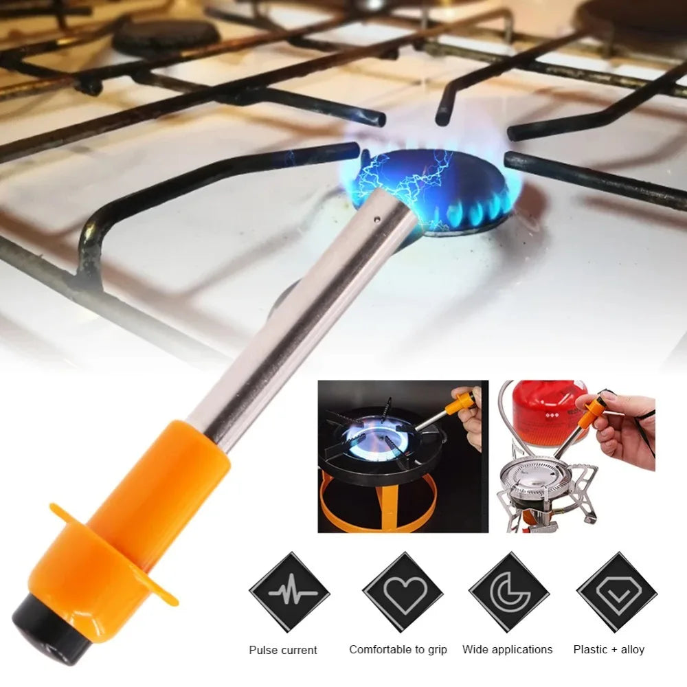 Draagbare Pulse Igniter - Elektrische Aansteker voor Camping, BBQ en Keukengebruik