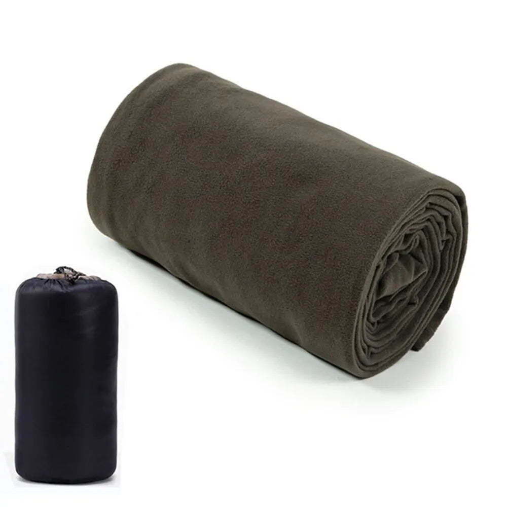 Fleece Slaapzak Liner – Ultra-Lichte en Draagbare Reisdeken voor Volwassenen – Warm Bedliner voor Outdoor Camping en Tent
