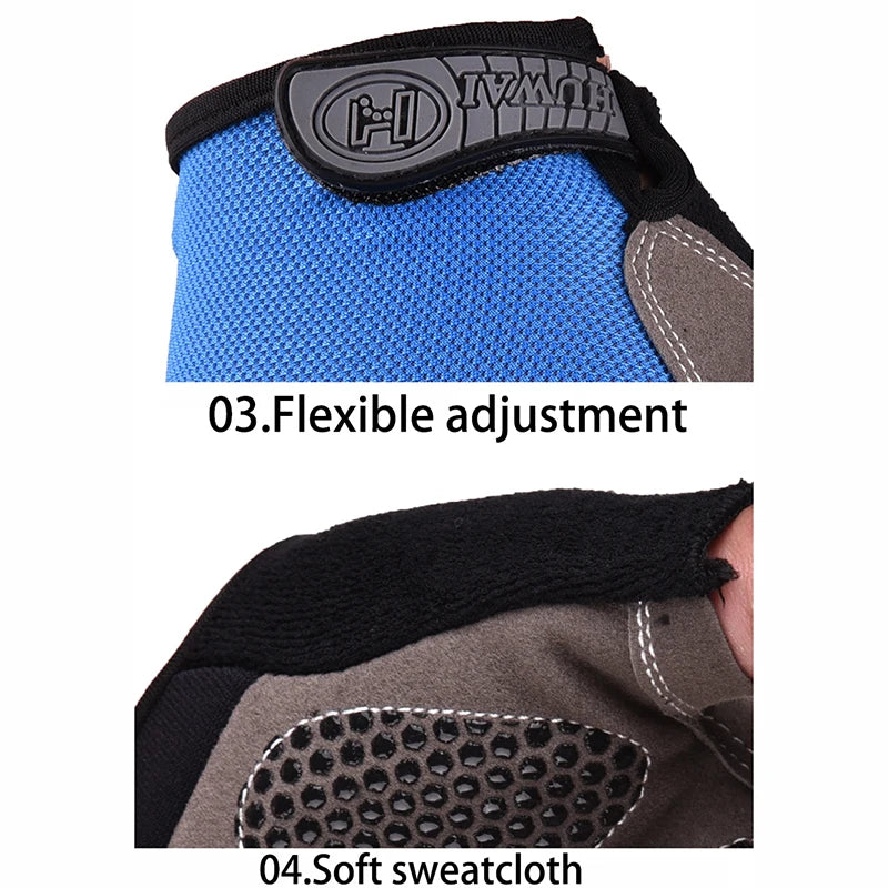 Half Finger Fiets- & Fitnesshandschoenen โ Ademend & Antislip voor Heren & Dames | Sport & Training