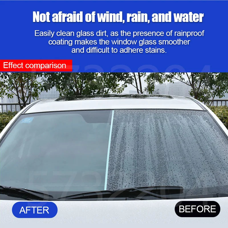 Autoglas-Anti-Regen-Spray – Hydrophobe Nano-Beschichtung, Imprägniermittel für Windschutzscheibe und Spiegel