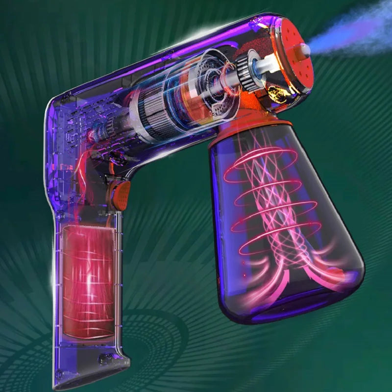 420ML Nano-Sprühpistole K8 – Handgeführter elektrischer Zerstäuber mit UV-Desinfektion