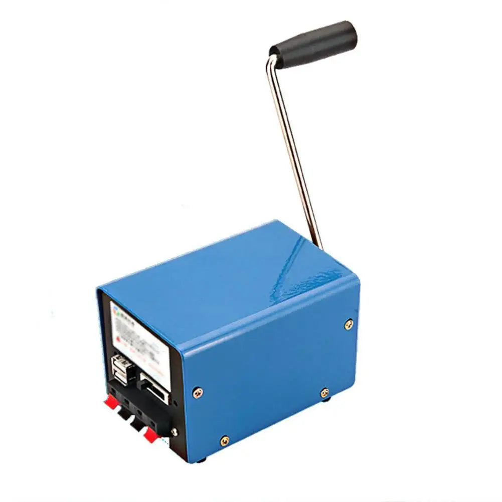 Manueller Generator mit Handkurbel – USB-Dynamo-Ladegerät für Telefone und Notstrom