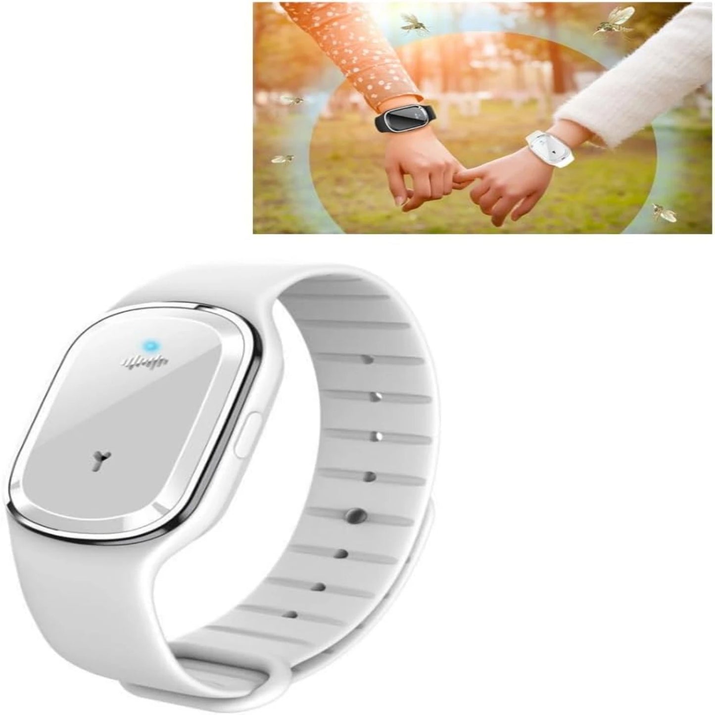 Waterdichte Insectenwerende Polsband, Mosquito Repellent Armband voor Buitenactiviteiten, Duurzaam en Stijlvol, Veilig voor Alle Leeftijden
