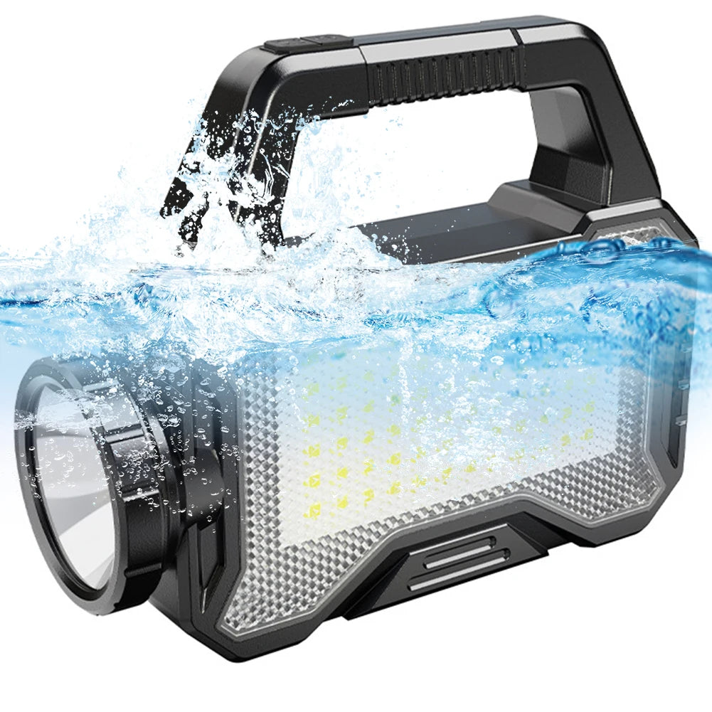 ๐ฆ Krachtige Zonne-energie LED Spotlight | Waterdichte Camping Zaklamp