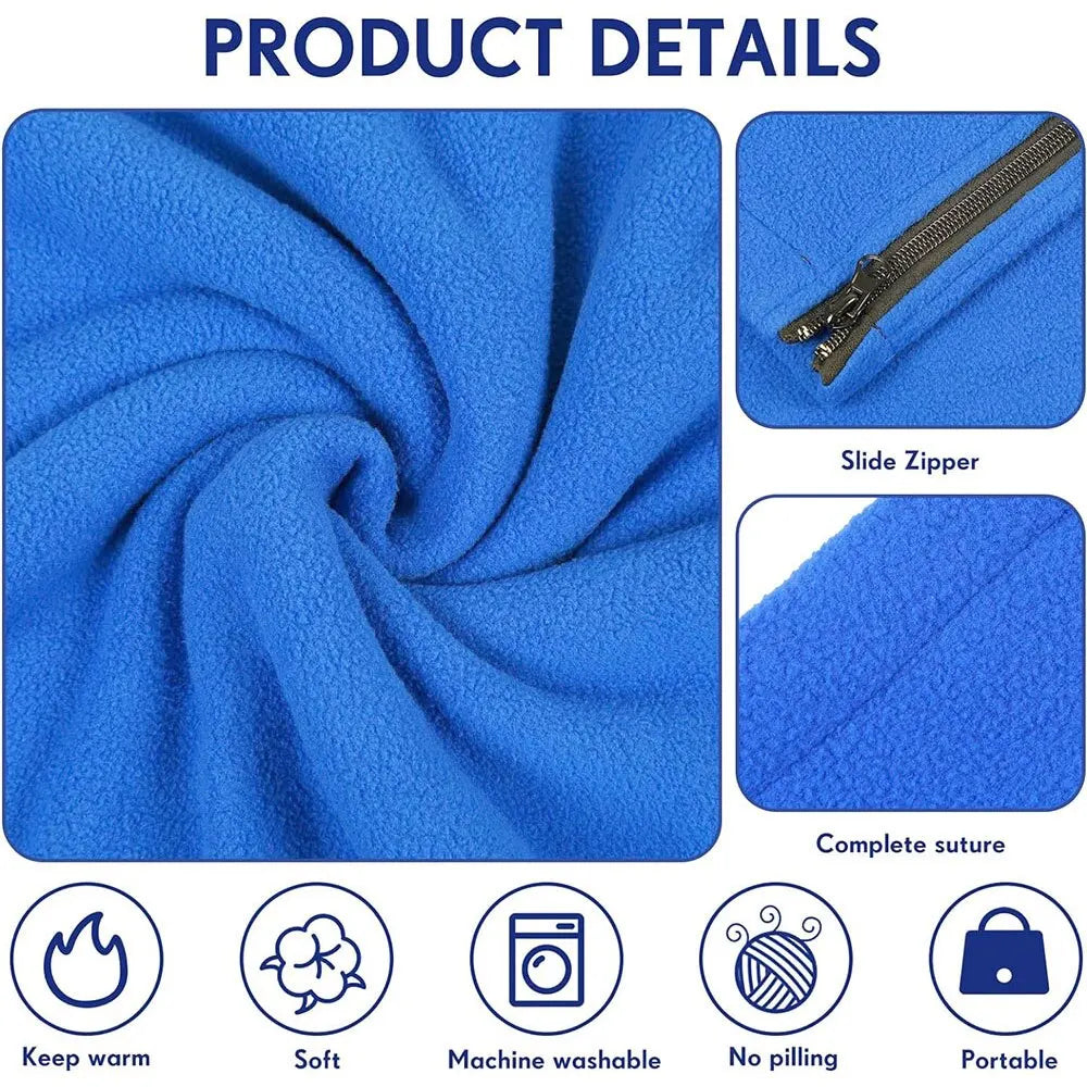 Fleece Slaapzak Liner – Ultra-Lichte en Draagbare Reisdeken voor Volwassenen – Warm Bedliner voor Outdoor Camping en Tent