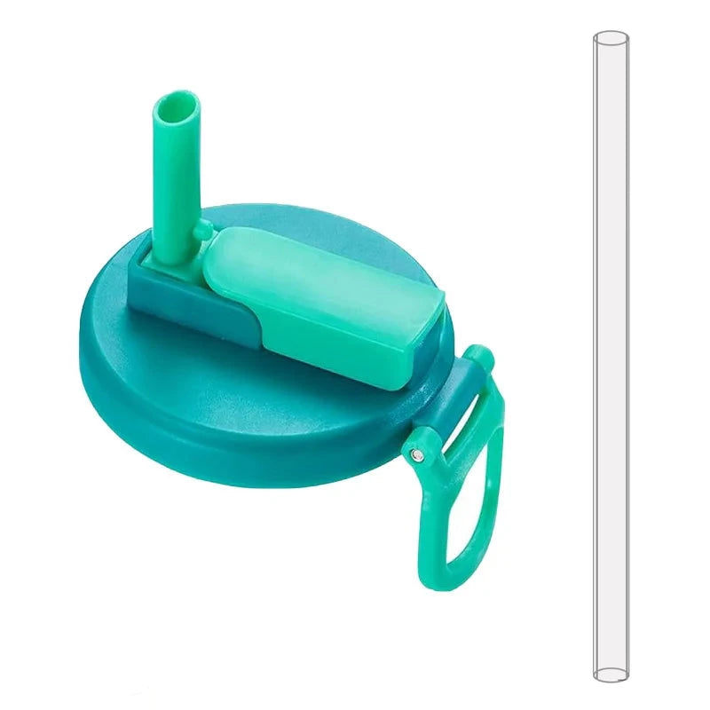 2-Color Silicone Can Lids with Straws – BPA Free, Reusable Accessories for Soda, Beer and Juice Cans