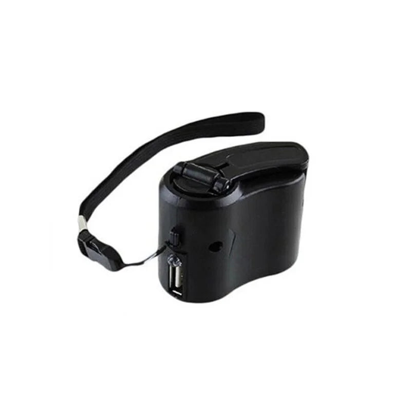 EDC Hand Crank USB Oplader – Noodoplader voor Camping, Hiking en Survival