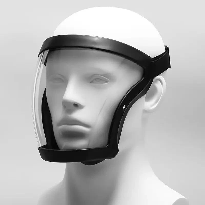 Anti-Fog Transparant Masker – High-Definition Zicht en Volledige Gezichtsbescherming voor Lastewerk en Bescherming tegen Stof