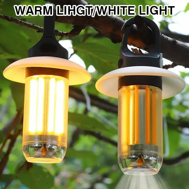 Campinglamp – Lichtgewicht Handlamp met 5 Verlichtingsmodi en USB-oplaadbaar