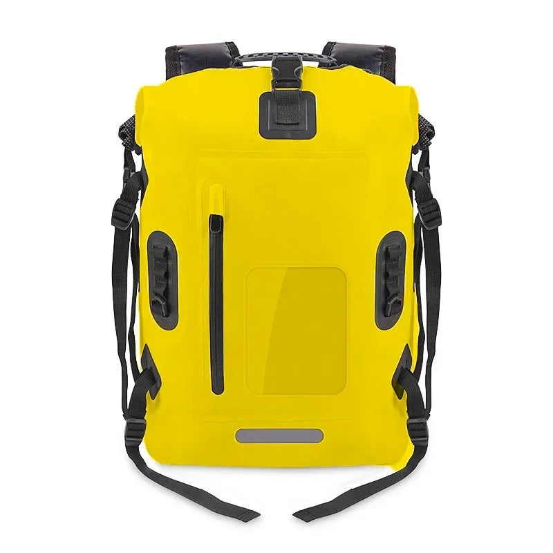 30L Waterdichte Drift Tas - Zwem Rugzak voor Rafting, Kanoën, Kamperen, Trekking, met Molle Systeem en Reflecterende Strips