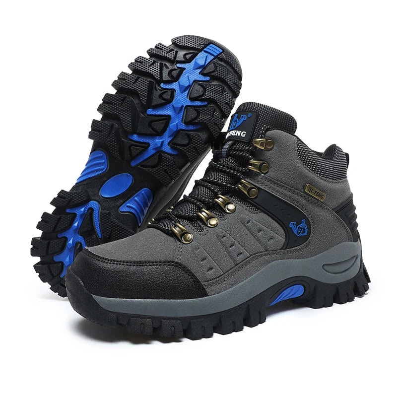 Heren Hiking Boots – Slijtvaste Bergschoenen voor Outdoor & Trekking