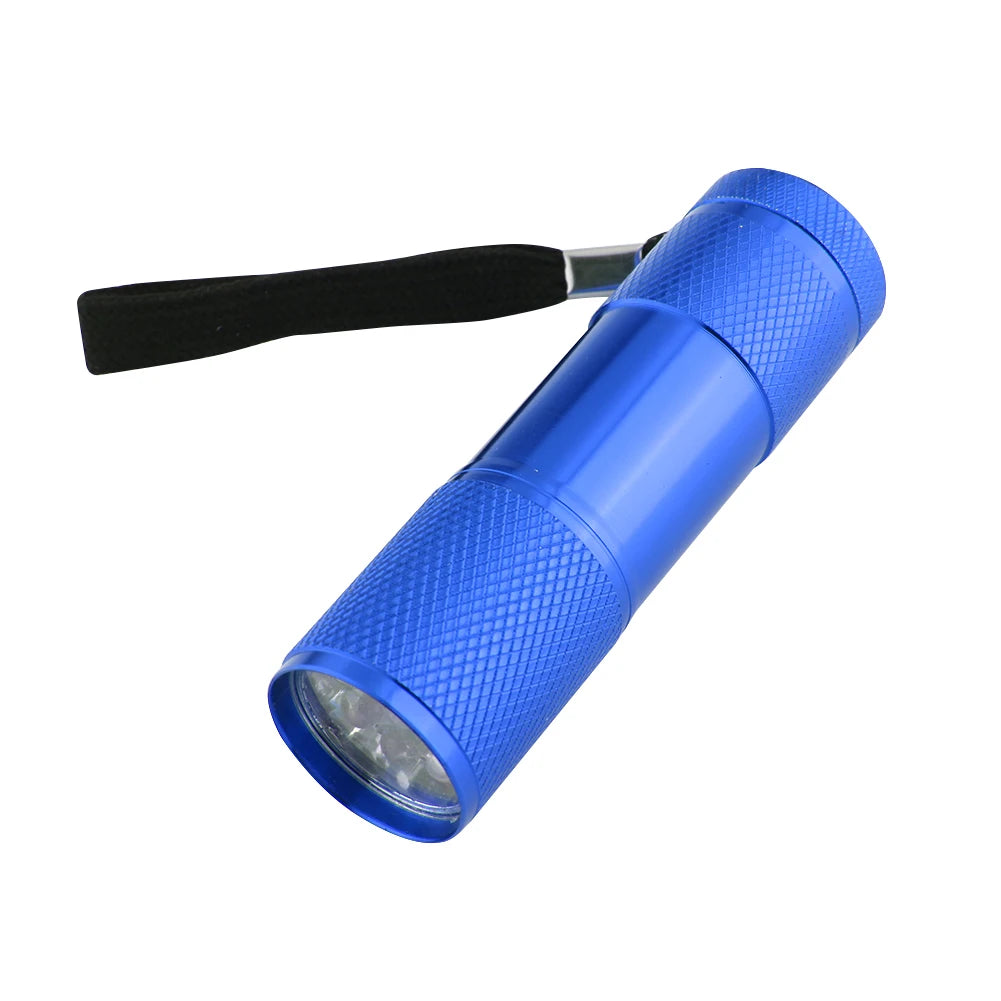 Tragbare UV-Taschenlampe – 395 nm Ultraviolett-Taschenlampe mit Anti-Rutsch-Design