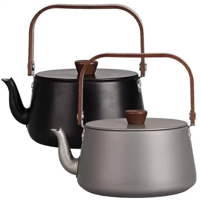 Draagbare Camping Theeketel 1.1L – Outdoor Waterketel & Koffiepot