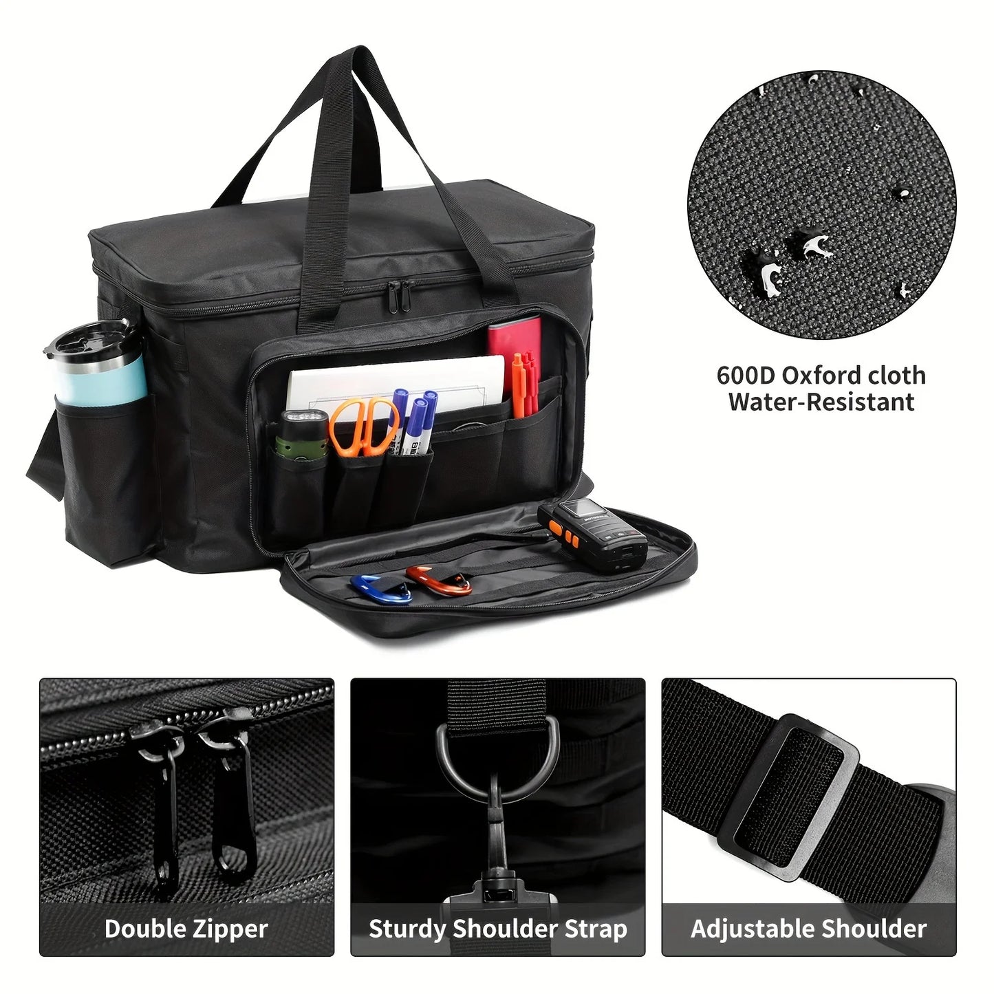 Outdoor Patrol Bag | Waterbestendige Politie Gear Tas voor Wetshandhavers - Organisator voor Auto's en Duty Bags