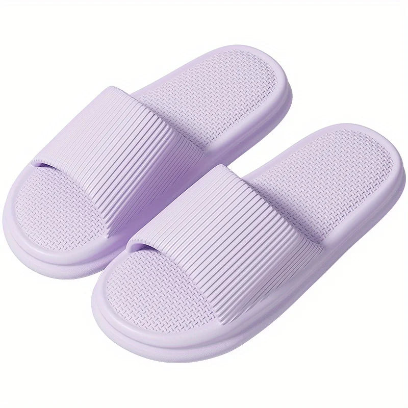 Nieuwe Heren EVA Slides - Non-Slip Open Teen Slippers, Sneldrogend voor Binnen, Douche en Wandelen