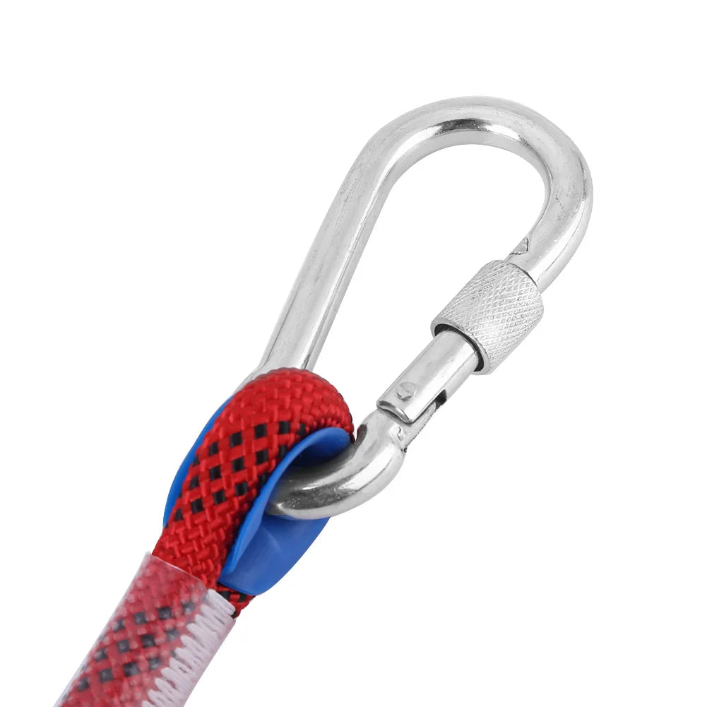 Zware Klimtouw 12mm - Paracord met Karabijnhaak voor Outdoor, Camping & Survival