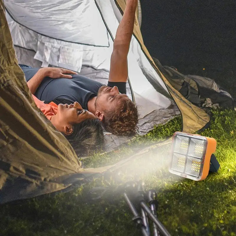 Oplaadbare Campinglamp | Zonne-energie | Krachtige Floodlight