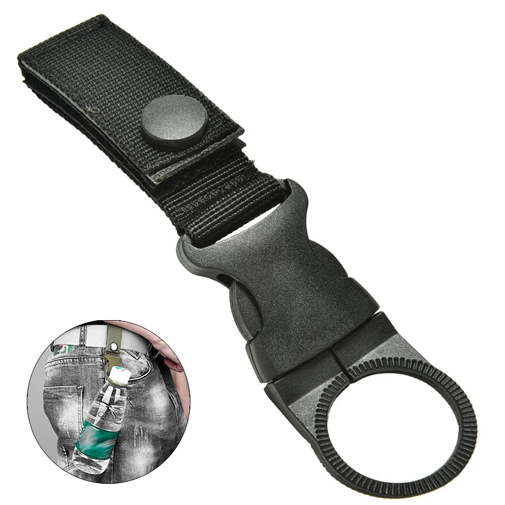 MOLLE Karabijnhaak van Nylon โ Tactische Bevestigingsclip voor Rugzak, Riem & Outdoor Uitrusting