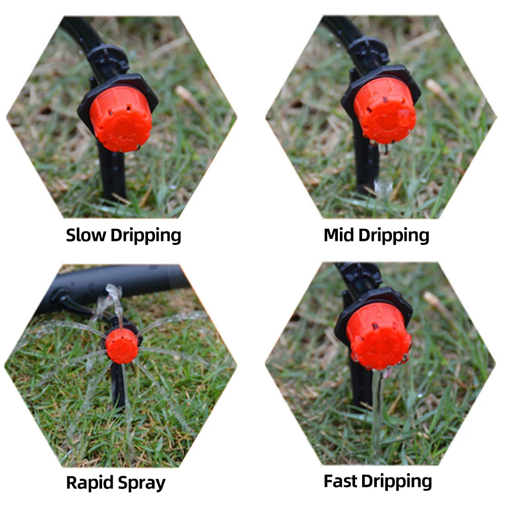 Automatic Drip Irrigation System – Garden Watering System with Timer & Micro-Drippers