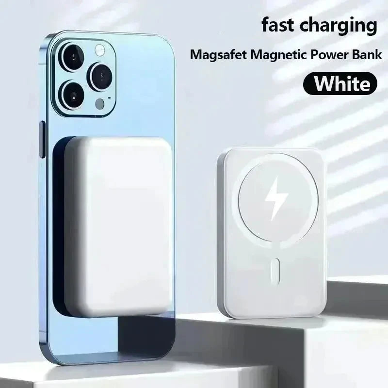 Magnetische 50000-mAh-Powerbank – 20-W-Schnellladegerät, kabelloser externer MagSafe-Akku für iPhone 13/14/15, Xiaomi und Samsung