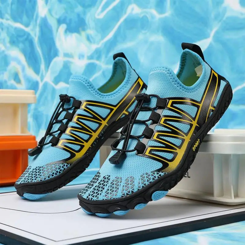 Aqua Schoenen voor Vrouwen - Ademend Strand Schoenen met Rubber Zool, Non-Slip en Sneldrogend voor Zwemmen en Wateractiviteiten