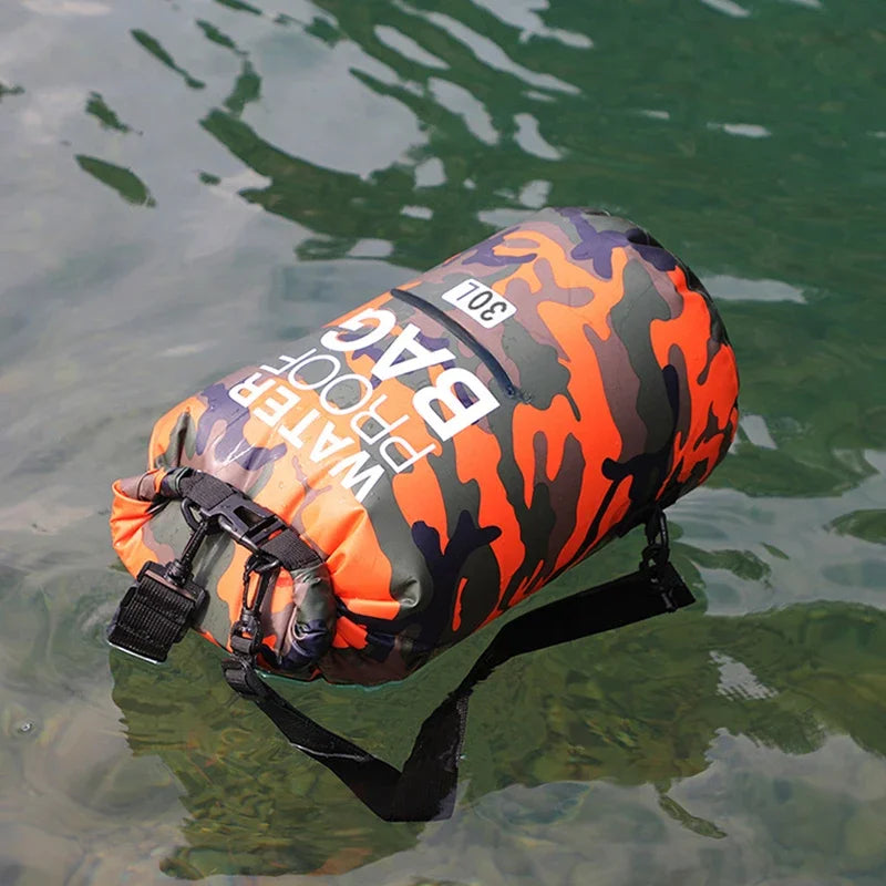 30L / 15L Waterdichte Dry Bags met Wet Scheidingsvak - Rugzak voor Kajakken, Varen, Zwemmen, en Outdoor Sporten