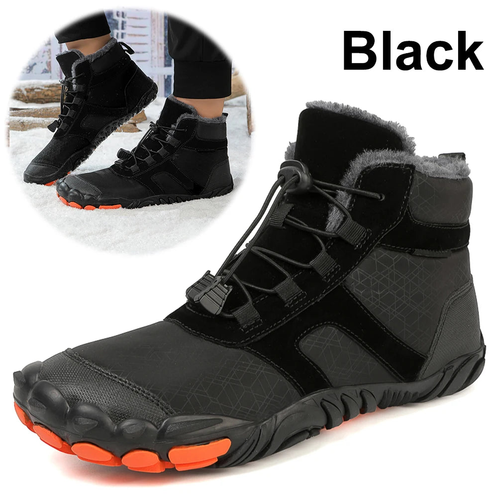 Winter Snow Boots - Waterbestendige Anti-Slip Hiking Schoenen voor Buiten, Lichtgewicht en Koudbestendig Trekking Boots voor Reizen