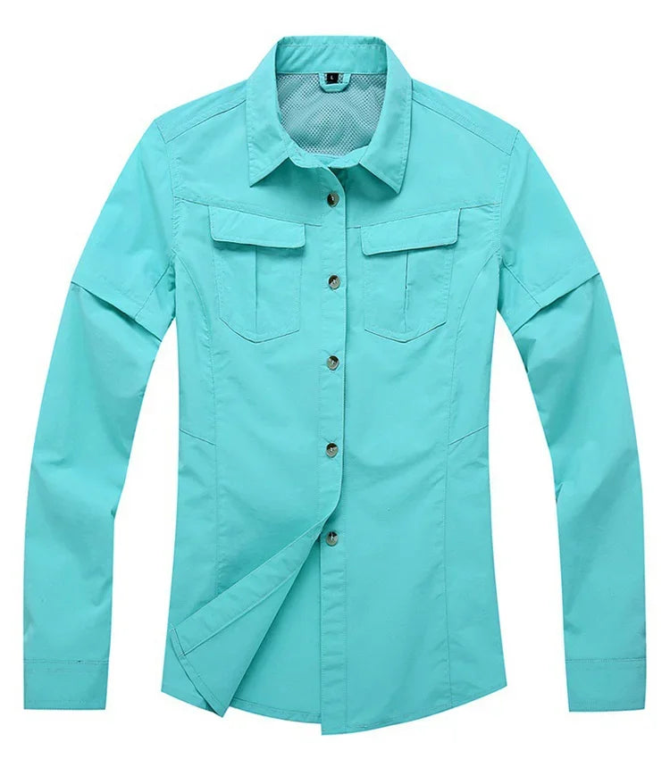 Dames Outdoor Shirt – Sneldrogend & Ademend