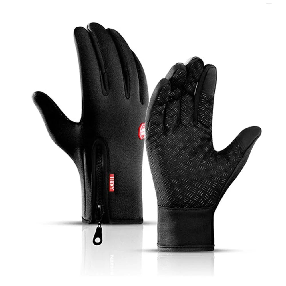 Winter Fietshandschoenen met Touchscreen โ Waterdicht & Antislip voor Heren & Dames | Outdoor, Motor & Ski
