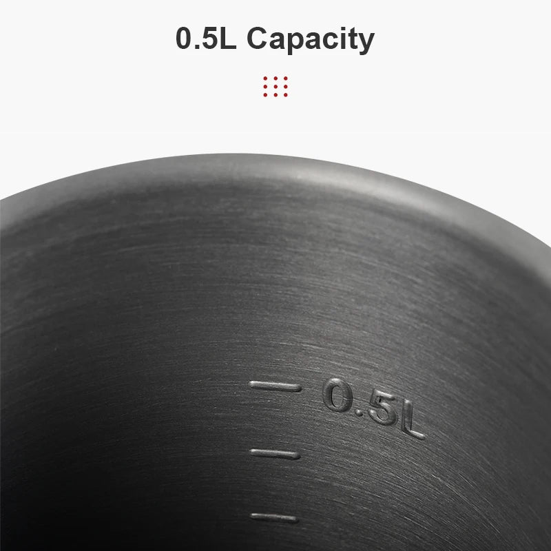 BRS-61 Jet Boiler Campingkocher-Set – Ultraleichtes einteiliges Kochset mit Wärmesammelsystem für Outdoor und Rucksackreisen