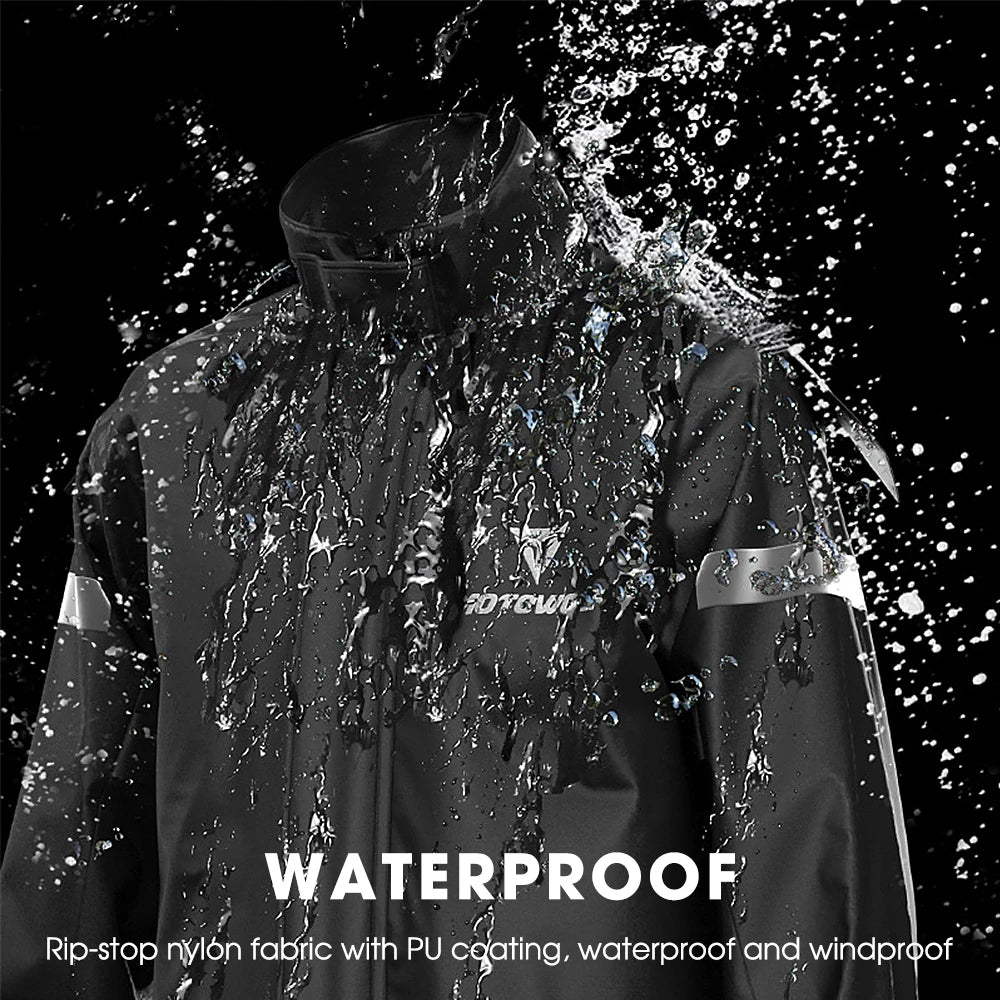 Waterdicht Motor Regenpak – Reflecterend & Ademend