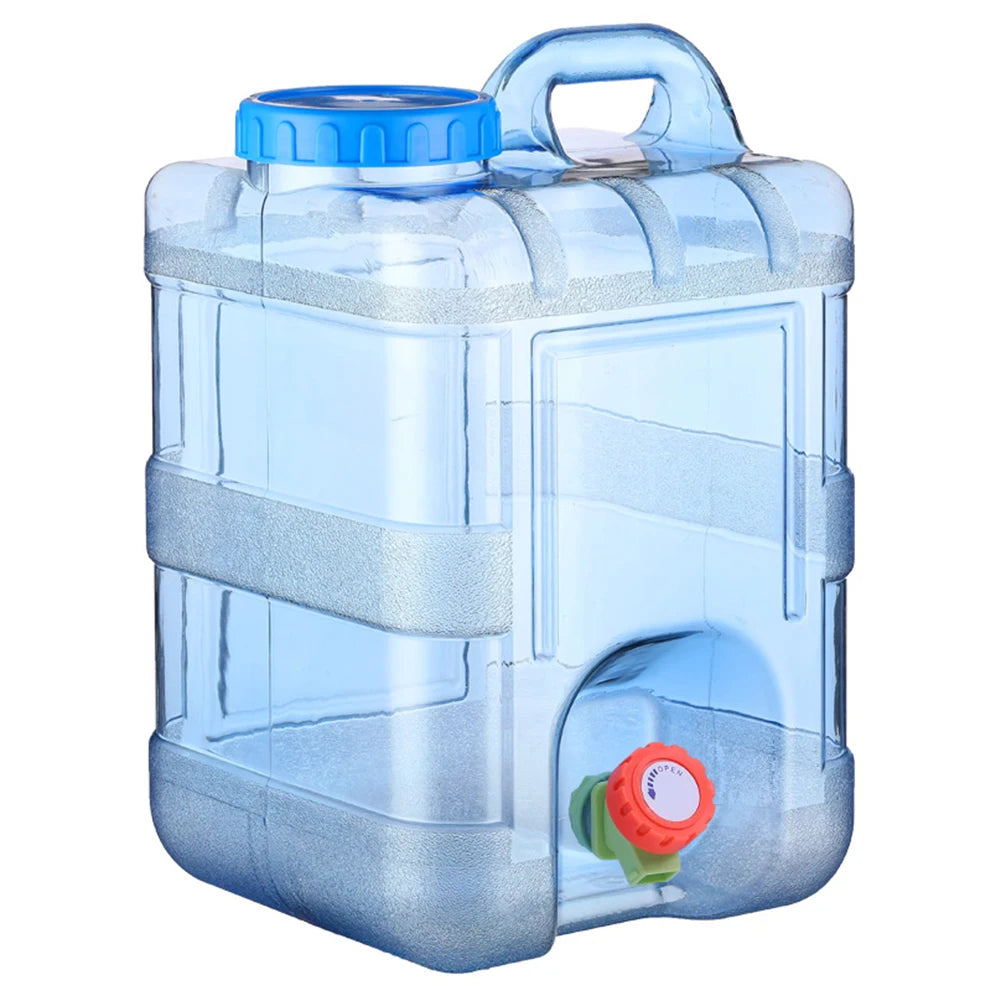 7.5/10/15L Drinkwatercontainer met Kraan | Lekvrije Camping Water Tank voor Hiking, Auto en Outdoor Gebruik