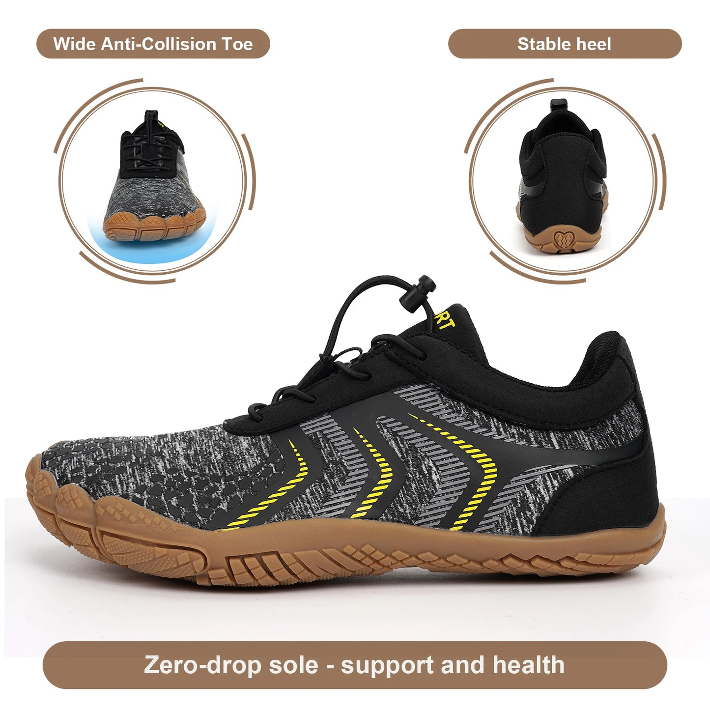 Unisex Aqua Schoenen voor Wateractiviteiten - Ademend en Sneldrogend, Non-Slip Barefoot Beach Schoenen voor Zwemmen, Duiken en Trekking