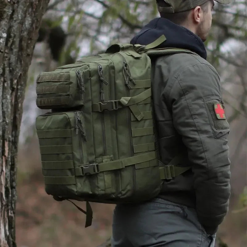 Tactische Rugzak 25L/35L/50L – Waterdichte Outdoor Reistas voor Heren & Dames | Grote Capaciteit & Multifunctioneel
