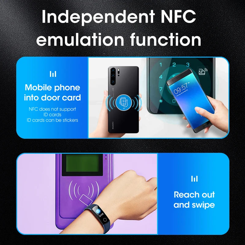 RFID Lezer & Schrijver | NFC Kaart Kopieerapparaat | USB Programmer met Gratis Software
