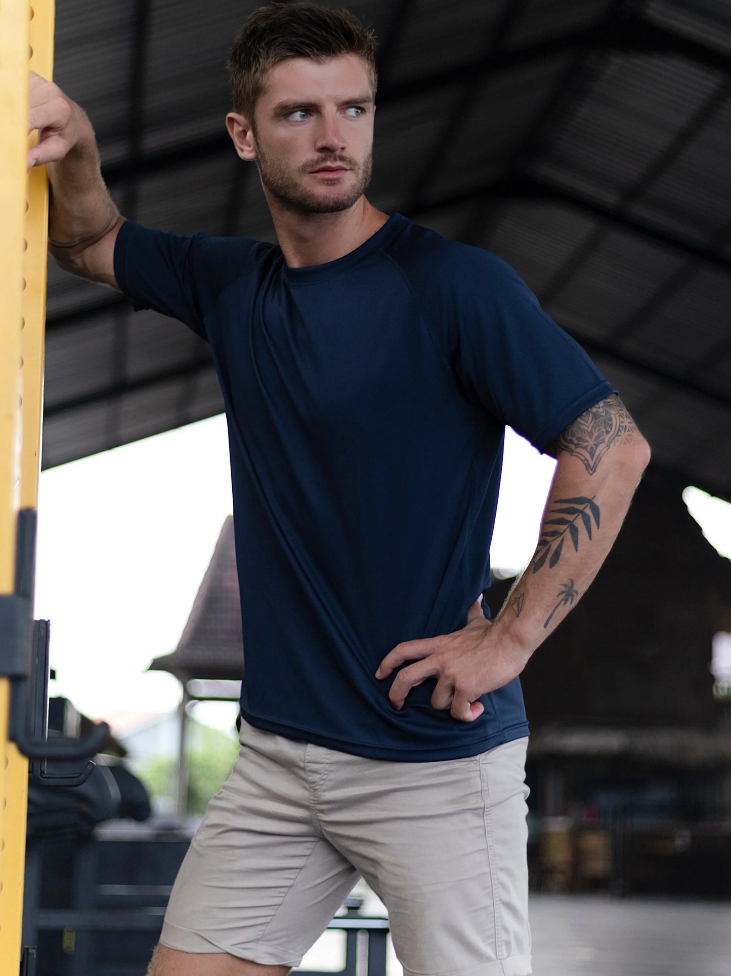ZengVee 3-Pack Sport T-Shirts voor Heren – Ademend & Comfortabel