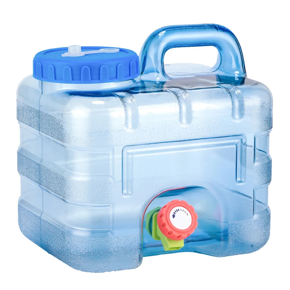 7.5/10/15L Drinkwatercontainer met Kraan | Lekvrije Camping Water Tank voor Hiking, Auto en Outdoor Gebruik