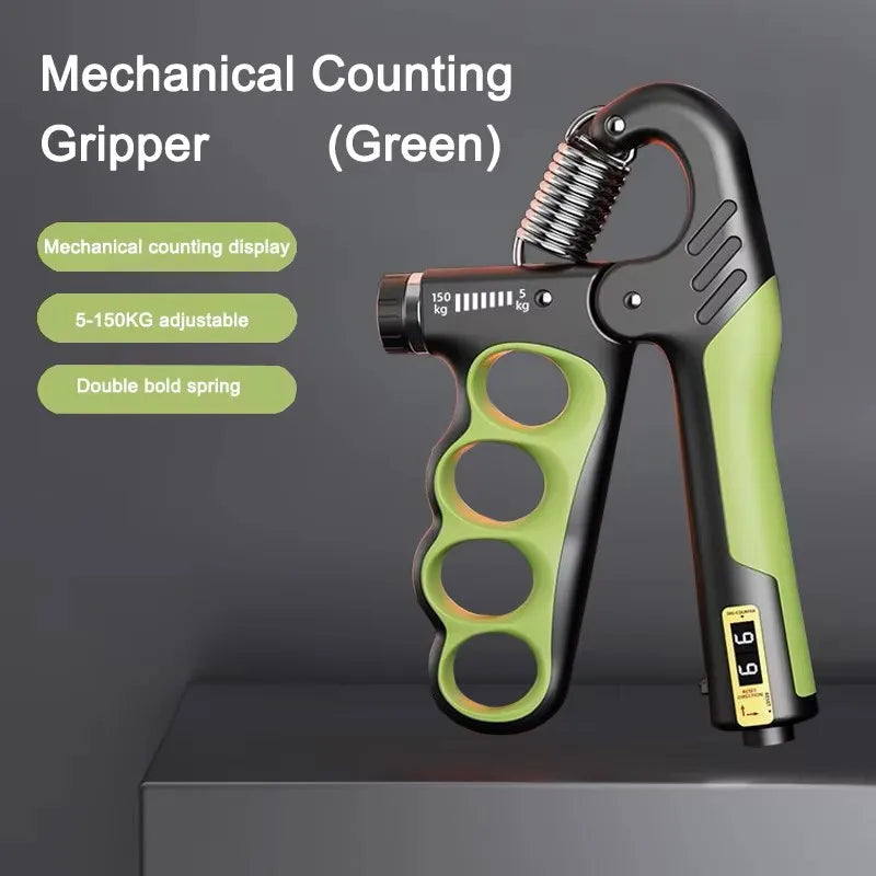 Verstelbare Grip Strengthener voor Handen en Polsen – Hand Krachttrainer voor Fitness, Herstel en Spiertraining (5-100kg)