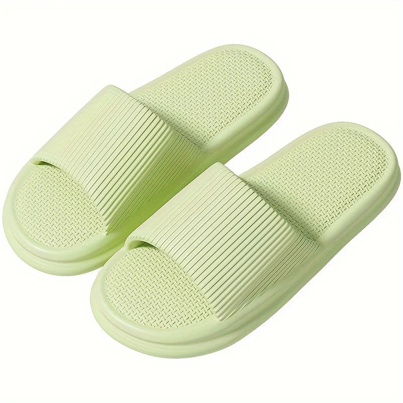 Nieuwe Heren EVA Slides - Non-Slip Open Teen Slippers, Sneldrogend voor Binnen, Douche en Wandelen